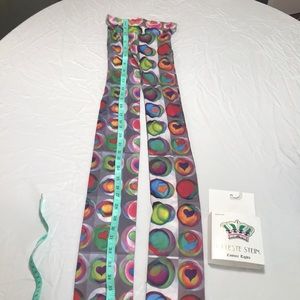 Fun tights with hearts.